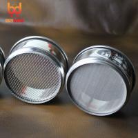 Laboratory sieve 5cm 10cm stainless steel standard superfine powder sieve 300 mesh 400 mesh 800 mesh 1000 mesh filter screen