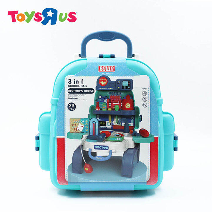 3in1 School Bag Doctor's House Playset Lazada PH