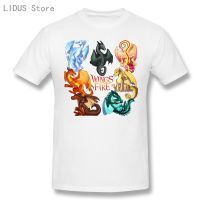 Wings Of Fire Jade Winglet Dragonets Cool And Short Sleeved Casual Fashion Cotton T-Shirt Tee Shirts Tops