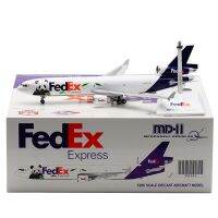 Diecast 1:200 For Mcdonnell Douglas MD-11F N585FE Fedex Panda Cargo Airlines Alloy Metal Plane Model Toy For Collection