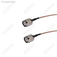 ┇ஐﺴ  TNC Male to TNC Male Plug Straight RG316 RF Pigtail Coaxial Cable Assembly For Radio Audio OEM 15cm/30cm/50cm/80cm/1M/2M Custom