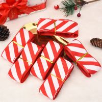 【YD】 5 Yards Twill Print Polyester Xmas Streamers Wrap Decoration