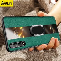 เคสเคสโทรศัพท์หนังสุดหรูสำหรับ Huawei Y8P Y5P Y6P Y9S P Smart Z 2019 2021ฝาครอบแบบมีแหวนสำหรับ Honor 8X 9S 9A 9X Pro