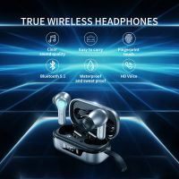 ZZOOI New ANC Por Headphones TWS Sports Wireles Headset Bluetooth 5.1 Stereo HiFi Touch Earphone with Mic Waterproof Earbuds Headphone