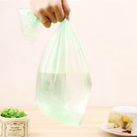 Household environment friendly plastic garbage bags