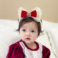 Korean Bow Baby Headband Hair Band Elastic Hairbands Turban Toddler Headwear Kids Accessories