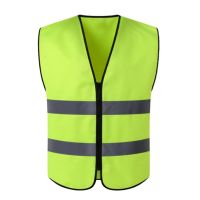 Yellow Reflective Vest High Visibility Car Safety Vest for Men Women Durable H7JD