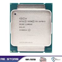 ใช้ Intel E5 Xeon CPU V3 2.5G ให้บริการ LGA 2011-3 2678V เดสก์ท็อปพีซีโปรเซสเซอร์3ตัวสำหรับเมนบอร์ด X99 Gubeng