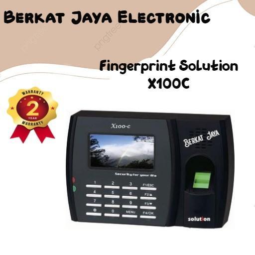 Mesin Absen Fingerprint Solution X C Storenamr Lazada Indonesia