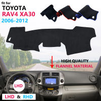 สำหรับ Toyota Rav4 Xa30 2006 ~ 2012 Rav 4 30ฝาปิดแผงควบคุมแผ่นป้องกันผ้าสักหลาด Mat Sunshade อุปกรณ์เสริมรถยนต์2007 2008