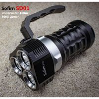 Sofirn Powerful 6000 Lumen Sd01 ไฟฉายกันน้ํา 100 เมตร 3 ชิ้น