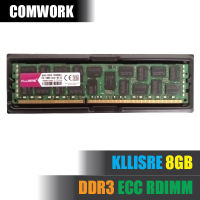 แรม KLLISRE 8GB DDR3 ECC SERVER RAM MEMORY REG RDIMM REGISTERED PC3 X58 X79 X99 C602 MAC PRO WORKSTATION DELL HP COMWORK