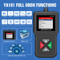 YA101 OBD2 Car Scanner 12V Automotive Check Engine Error Code Reader Diagnostic Tool With Battery Test Car Fault Instrument