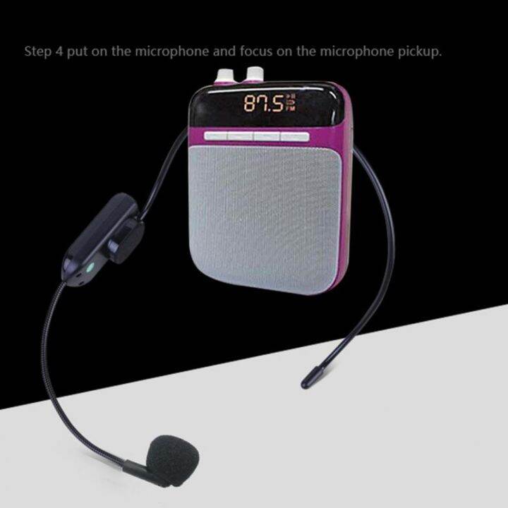 Mini Microphone Flexible Wireless Microphone Teacher Megaphone
