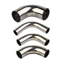 ❀ Stainless Steel Elbow 90 Degree Mandrel Bend Tube Polished Pipe Sanitary Welding Elbow Pipe Joint 19/25/32/38/51mm