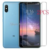 2PCS สำหรับ Xiaomi Redmi หมายเหตุ 6 Pro High HD กระจกนิรภัยป้องกัน M1806E7TG M1806E7TH M1806E7TI หน้าจอป้องกันฟิล์ม