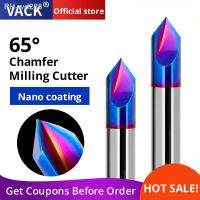 【DT】hot！ VACK  90° HRC65 Chamfer End Mill Carbide Chamfering Milling Cutter V Router Bit 3-12mm Metal Machine Tools