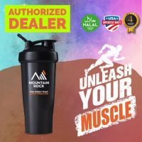 VAF แก้วเชค [ส่งฟรี] Mountain Rock แก้ว กระบอก เชค เวย์ เชคเกอร์ เวย์โปรตีน Shaker Bottle Whey แก้วเวย์  แก้วชงโปรตีน