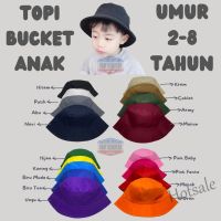 【hot sale】℡ C10 Premium Reversible Plain Boys/Girls Bucket Hats