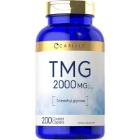 Carlyle TMG 2000mg Trimethylglycine 200 caplets