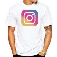 เสื้อยืดผู้ชายโลโก้ Instagram ใหม่สำหรับผู้หญิงเสื้อยืดสำหรับทุกเพศ