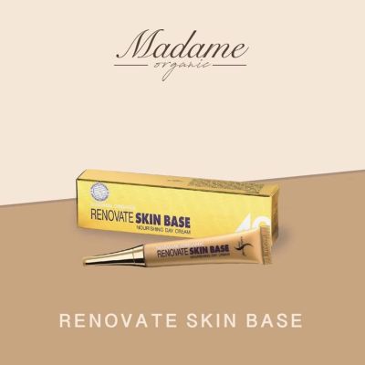 Madame organic Renovate skin base ครีมมาดามออแกนิก กันแดด สกินเบส SPF40pa+++ (15กรัม)