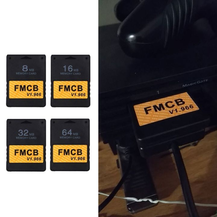 ฟรี-mcboot-v1-966-8mb-16mb-32mb-64เมมโมรี่การ์ดสำหรับ-ps2-fmcb-รุ่น1-966