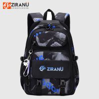 Natural fish new high school students schoolbag wholesale primary school students large capacity 3-6 grade cross-border backpack on behalf of bag