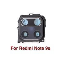 สินค้าใหม่สำหรับ Xiaomi Redmi Note 9S / Note 9 Pro อะไหล่ที่ยึดที่จับกล้องรูปตัวยูหลังฝาปิดเลนส์ Note9กระจกกล้องมองหลัง