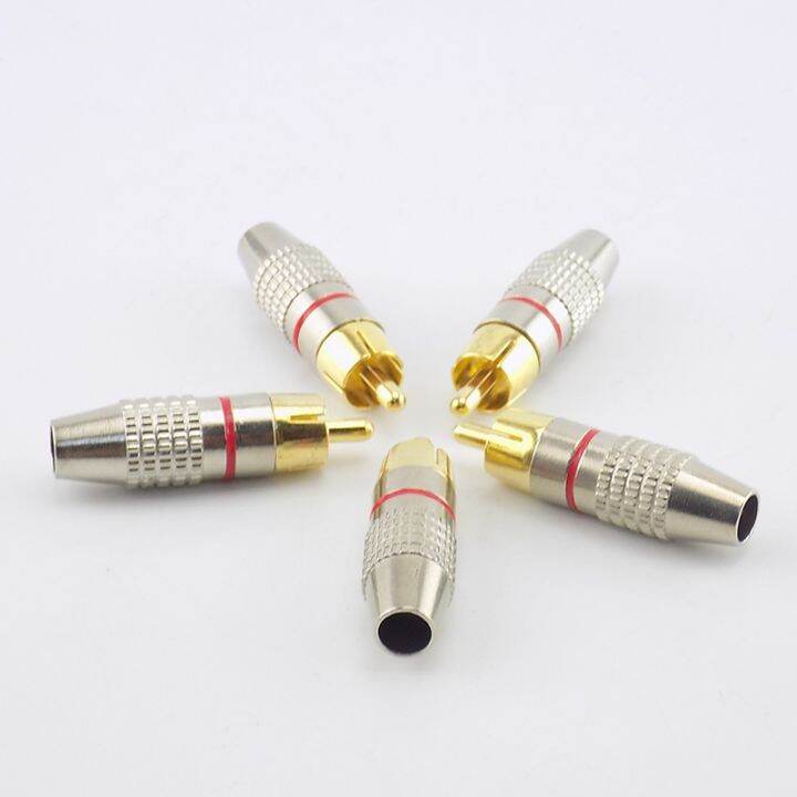 10pcs-rca-male-plug-to-cabling-connector-adapter-audio-video-cable-cctv-camera-non-solder-gold-plated