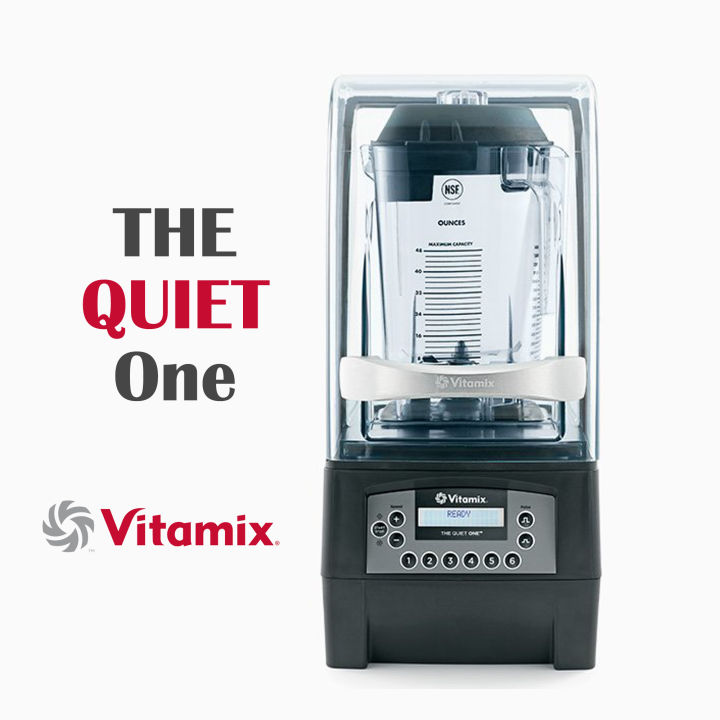 Vitamix รุ่น The Quiet One 1.4L 1450 watts เทคโนโลยีเก็บเสียงเงียบสุด สำหรับธุรกิจร้านกาแฟและเครื่องดื่ม รับประกันมอเตอร์ 3 ปี