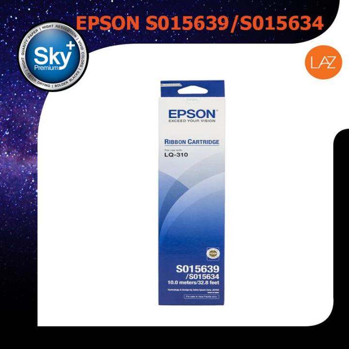 Epson S015639 / S015634 Dot Matrix Printer Ribbon for LQ310 Lazada.co.th