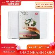 Tập Vở Ô Ly Kẻ Ngang 200 Trang Tiến Phát Thế Hệ Mới 70gsm
