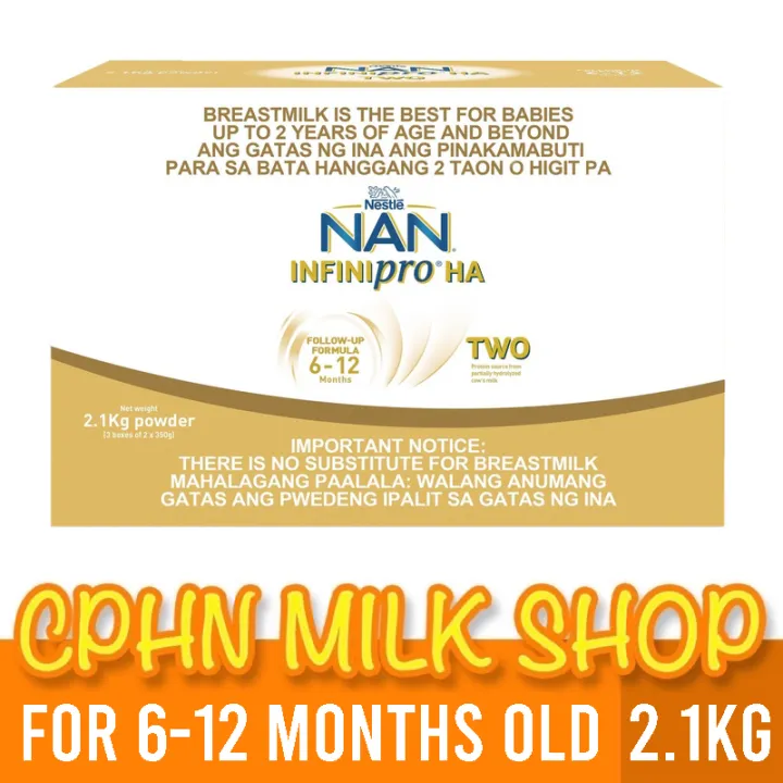 Nan Infinipro Ha Two Kg Months Old Milk Supplement Lazada Ph