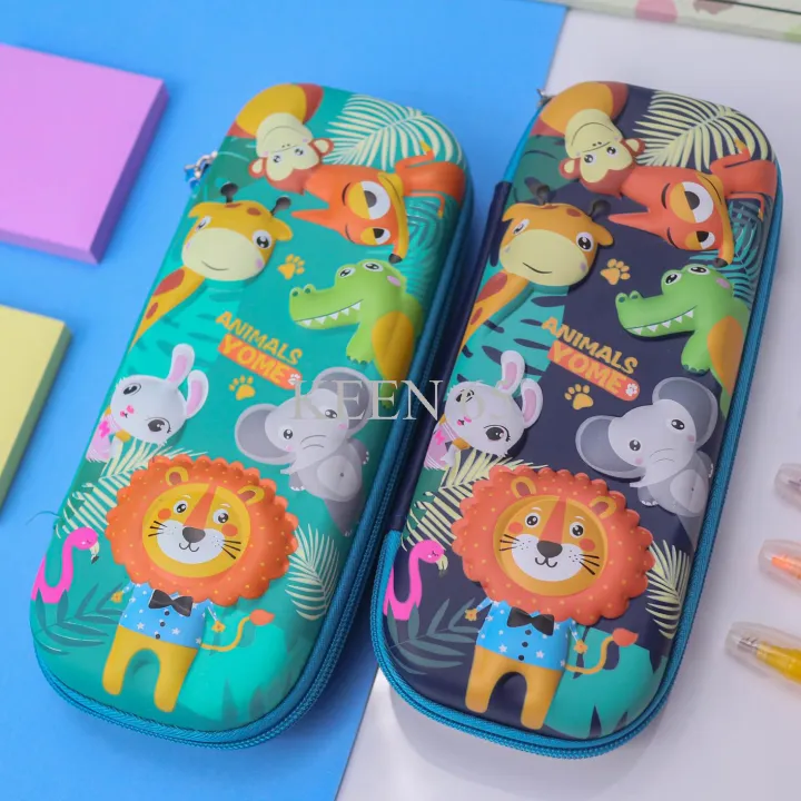 พร้อมส่งกล่องดินสอ-กระเป๋าดินสอลายนูน-3d-งานเทียบsmiggle-งานเทียบสมิกเกิ้ล