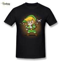 Mentthe Legend Of Zelda เสื้อแขนลำลองขาสั้นพิมพ์ลาย100%,เสื้อยืดผู้ชายผ้าคอตตอนขนาดใหญ่พิเศษของขวัญวันเกิด