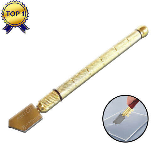 Metal Handle Diamond Glass Cutter Hand tool for Thick Glass Cutting