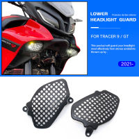 แผ่นพลาสติก ABS ตัวป้องกันไฟหน้าล่างสำหรับ Yamaha Tracer 9 Tracer9 GT 2021-อุปกรณ์เสริมสำหรับกระจังหน้าไฟตัดหมอกป้องกันฝ้า