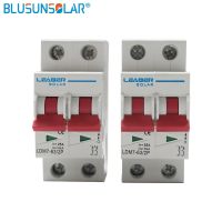 1pcs CE Approved 2 Pole16A/32A/50A/63A DC250V 500V MCB DC Circuit Breaker Solar energy photovoltaic (pv) solar dc switch