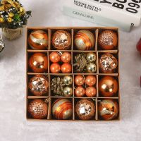 Christmas Tree Balls 42pcs 6cm Big Christmas Ball Multicolor Ball Decorations Christmas Tree Ornaments Set for Home Party