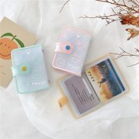 20 Pockets Cute Mini Photo Album Bank Card Holder Instax Album PVC Photocard Holder Women ID Credit Card Holder Photocard Binder