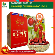 Táo Đỏ Hàn Quốc Sấy Khô Đóng Hộp 1kg Đẹp Sang