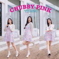 ?CHUBBY PINK DRESS? ชุดเดรส สวยหวาน น่ารักมาก ได้ 2 ชิ้น #TYL020