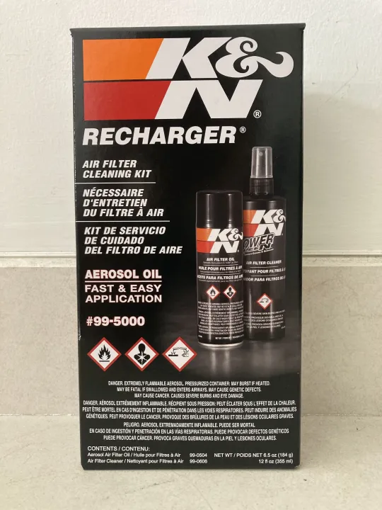 ORIGINAL 995000 K&N FILTER CARE SERVICE KIT AEROSOL Lazada