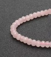 ROSE QUARTZ Lucky Stone Lovely Stone Bracelet แบบเจียรไน หินโรสควอตซ์ กำไลหินแท้ หินแห่งเทพวีนัส หินแห่งความรัก