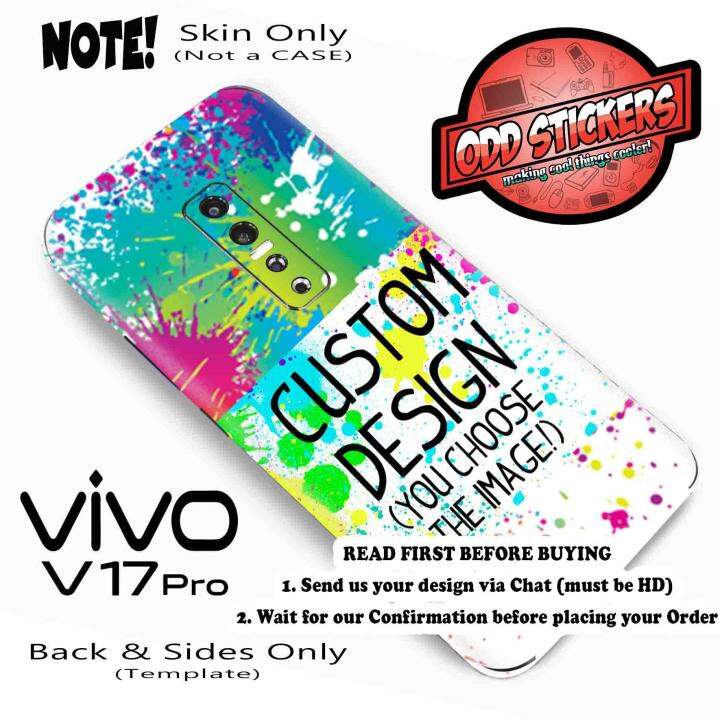 vivo v17 pro back sticker