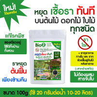 ฆ่าเชื้อรา พืช ในทันที 100g ฉีดพ่น กันโรคพืช เชื้อราต้นไม้ โรคใบ โรครากเน่า +ธาตุอาหาร บำรุงต้น ใบ หลังราตาย ปลอดสารเคมี! ปลอดภัยกับผู้ใช้