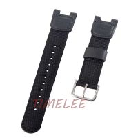 ✢ Military Green Nylon Leather watchbands waterproof Strap Replacement for casio SGW-100 Driving Sport Watch accessories