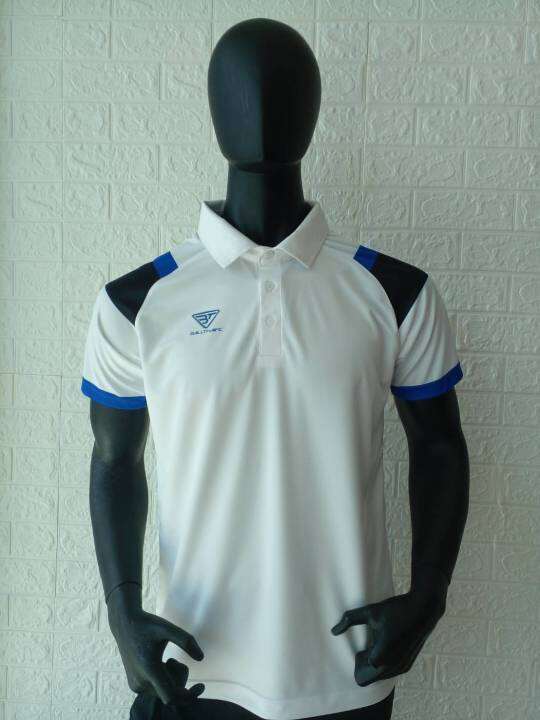 เสื้อ-polo-ballthaifc-bt005-สีขาว-wh-ผ้าไมโครโพลีเอสเตอร์