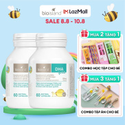 Combo 2 lọ Bioisland DHA For Kids 60 viên tăng cường sức đề kháng và hỗ